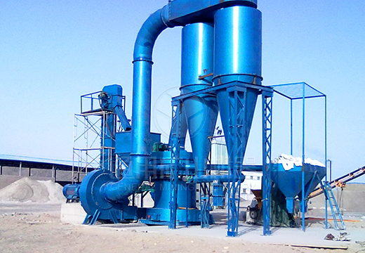 通用礦機(jī)在河南泌陽(yáng)時(shí)產(chǎn)30噸石灰石磨粉生產(chǎn)線