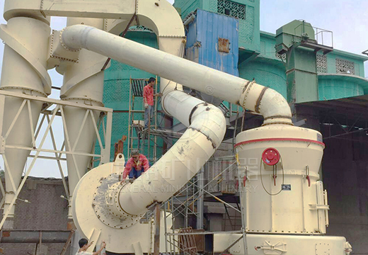 通用礦機(jī)歐版雷蒙機(jī)應(yīng)用于陜西韓城石灰石磨粉生產(chǎn)線