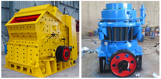 反擊破與圓錐破作為砂石線中的二破，兩者有何區(qū)別？