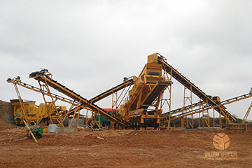 尼泊爾時(shí)產(chǎn)100-200噸移動式篩砂系統(tǒng)