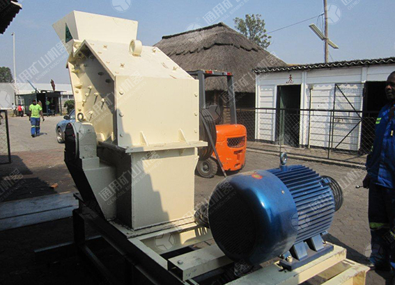 津巴布韋時產(chǎn)5-10噸花崗巖破碎生產(chǎn)線