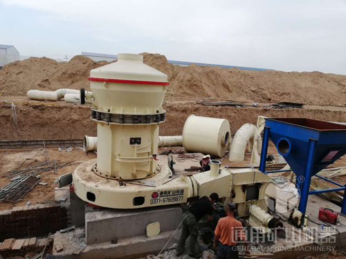 通用再出新項目-山西YGM130高壓磨粉機(jī)頁巖磨粉生產(chǎn)線