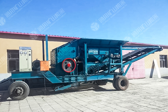 移動破碎站訂貨現(xiàn)場