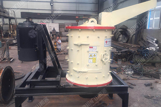 復(fù)合式破碎機風(fēng)化土制砂優(yōu)勢，復(fù)合破出料圖