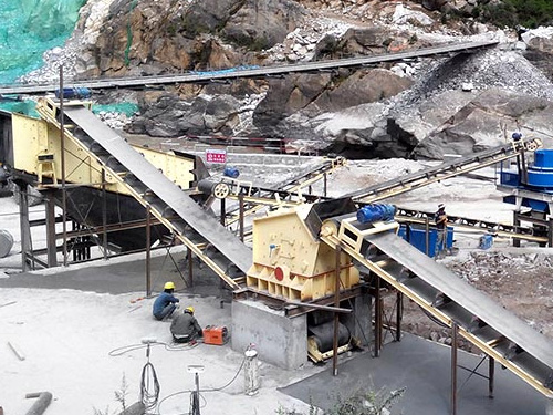 鄭州通用機(jī)器制砂生產(chǎn)線制砂機(jī)現(xiàn)場(chǎng)