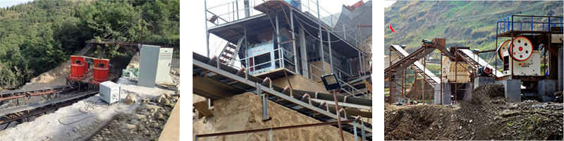 機制砂設備制砂機現(xiàn)場